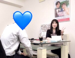 昨日は新しくご入会された男性会員様の婚活勉強会！ 婚活勉強会は７月からオンラインでもできるようになったのですが、彼のご希望で対面でさせていただきました(^^♪