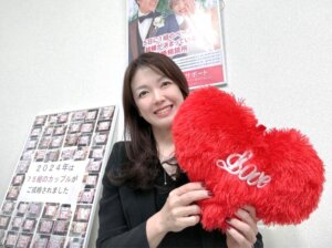 昨日は20代前半のピチピチ女子が無料相談にご来店されました♪ 「一日でも早く結婚したいんです!」と結婚願望の強い彼女を応援したくなりました(#^^#)