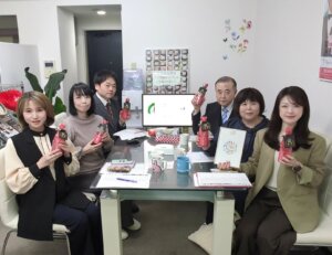 毎週火曜日はスタッフミーティング! ハピネスの会員様は私たちスタッフと一緒に楽しく婚活に取組んでおられます。みなさんも私たちと一緒に婚活しましょ(^^♪