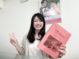 「仕事ばかりだった私が恋愛してもいいんですか？」そんな３０代の女性のお客様が、心機一転の婚活スタートで～す💕