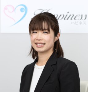 10月から稲員亜季がハピネス佐賀店の代表に就任しました! 婚活に取組まれているみなさんの幸せのために一生懸命に頑張りますのでよろしくお願いいたします💕